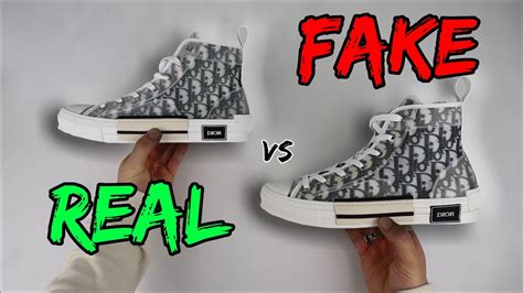 son dior fake vs real